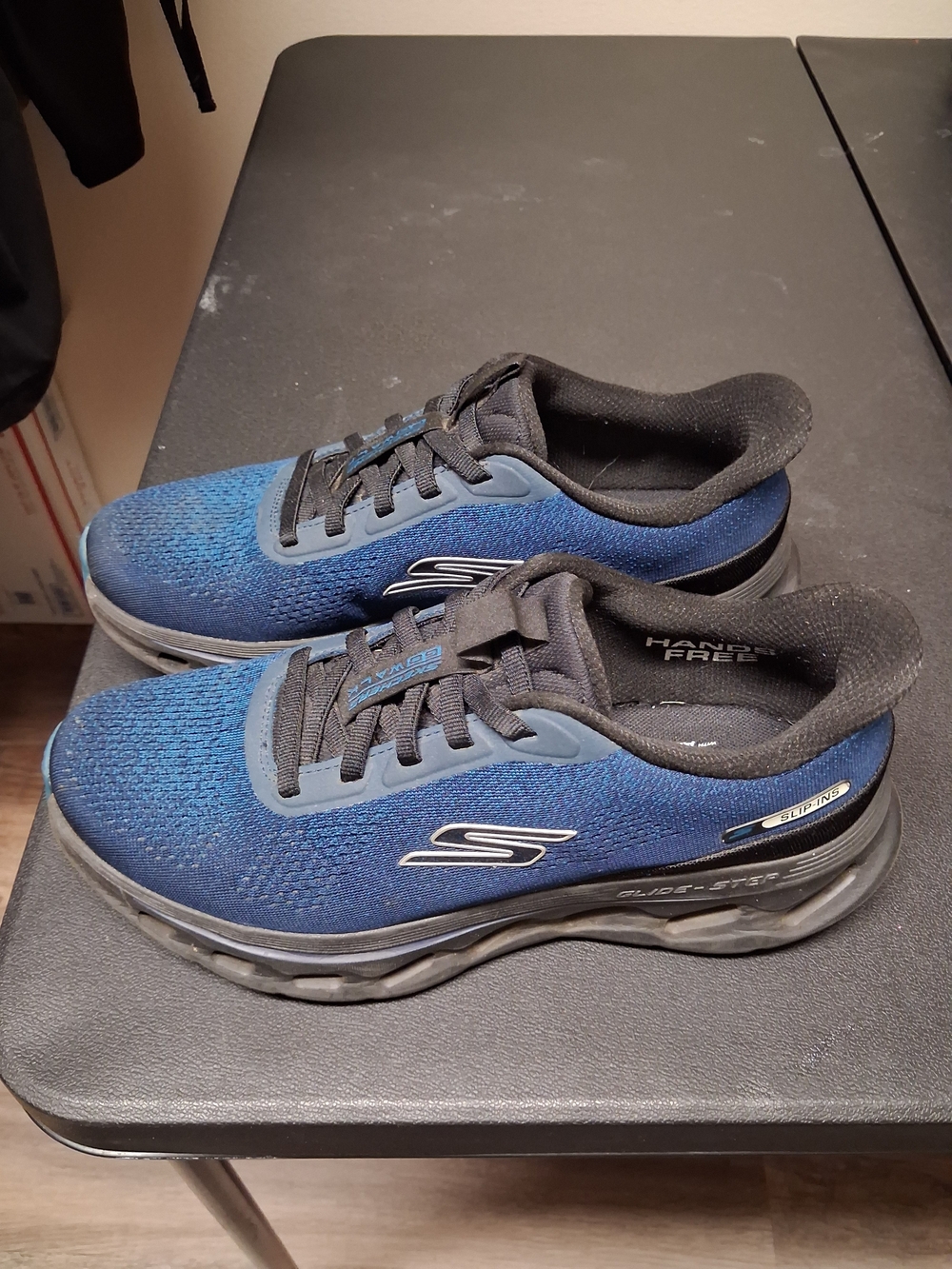 Skechers Men’s Blue Slip-On Athletic Swim/Water Shoe